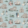 JANE AUSTEN, Persuasion, BATH in Breeze - by the half-meter