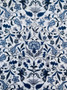 LIBERTY OF LONDON - JAMES FRANCIS C Navy Grey 100% Cotton Tana Lawn - Elegante Virgule Canada, Liberty Fabrics