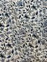 LIBERTY OF LONDON - JAMES FRANCIS C Navy Grey 100% Cotton Tana Lawn - Elegante Virgule Canada, Liberty Fabrics