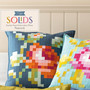 TILDA Garden Rose Embroidery Pillow Kit in PEACOCK - ELEGANTE VIRGULE CANADA