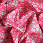 LIBERTY FABRICS - CAPEL B Pink 100% ORGANIC Cotton Tana Lawn, Per Half-Meter, CANADIAN SHOP. LIBERTY IN CANADA, Elegante Virgule