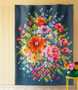 TILDA Embroidery Flower, Quilt Kit 63½" x 81½" (161 x 207cm) - Elegante Virgule Canada - Canadian Fabric shop, Quilting Cotton, Basic Quilt