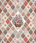 RILEY BLAKE DESIGNS, Jane Austen at Home, DIAMOND PANEL 36" x 43½" (91 x 110 cm) -  ELEGANTE VIRGULE CANADA, Canadian Fabric Quilt Shop, Quilting Cotton