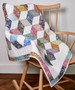 LIBERTY QUILTING, EMILY BELLE in Lime - by the half-meter - ELEGANTE VIRGULE CANADA, Canadian Fabric Quilt Shop, Quilting Cotton