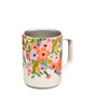 Garden Party Cream - RIFLE PAPER CO X CORKCICLE, 16 oz. Coffee Mug - ELEGANTE VIRGULE CANADA, Canadian Gift, Fabric and Quilt Shop. Bottle, Thermos