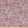 LIBERTY OF LONDON - LONDON FIELDS A Pink 100% Cotton Tana Lawn, Per Half-Meter,  CANADIAN SHOP. LIBERTY IN CANADA, Elegante Virgule