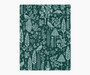 RIFLE PAPER CO CAMONT, Menagerie Silhouette in Emerald - by the half-meter - Elegante Virgule Canada, Canadian Fabric Online Shop, Quilt Shop, Quilting Cotton