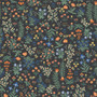 RIFLE PAPER CO CAMONT, Menagerie Garden in Black - Elegante Virgule Canada, Canadian Fabric Online Shop, Quilt Shop, Quilting Cotton