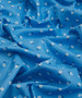 LIBERTY QUILTING, RIVIERA Sunshine Daisy A in Blue - ELEGANTE VIRGULE CANADA, Canadian Fabric Quilt Shop, Quilting Cotton