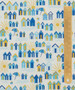 LIBERTY QUILTING, RIVIERA Sunny Days A in Blue and Yellow - ELEGANTE VIRGULE CANADA, Canadian Fabric Quilt Shop, Quilting Cotton