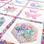 LIBERTY FABRICS, Alice Caroline Exclusive - Rainbow Mini Sampler Quilt Kit - ELEGANTE VIRGULE CANADA, Canadian Fabric Quilt Shop, Liberty Fabrics in Canada