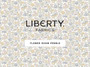 LIBERTY QUILTING, FLOWER SHOW PEBBLE, Hampstead Meadow A - ELEGANTE VIRGULE CANADA, Canadian Fabric Quilt Shop, Quilting Cotton