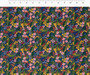 RIFLE PAPER CO, BRAMBLE, Lea in Blue Multi - by the half-meter - ELEGANTE VIRGULE CANADA, Canadian Fabric Quilt Shop, Quilting Cotton