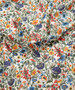 LIBERTY OF LONDON - RACHEL A Green Orange 100% Cotton Tana Lawn, Per Half-Meter - Elegante Virgule Canada, Canadian Fabric Quilt Shop, Liberty Fabrics