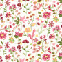 LIBERTY OF LONDON - BOTANIST'S DIARY C Pink 100% Cotton Tana Lawn, Per Half-Meter - Elegante Virgule Canada, Canadian Fabric Quilt Shop, Liberty Fabrics