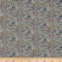 LIBERTY OF LONDON - KATIE AND MILLIE A Red Yellow Blue 100% Cotton Tana Lawn, Per Half-Meter,  CANADIAN SHOP. LIBERTY IN CANADA, Elegante Virgule