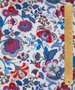 LIBERTY OF LONDON - MABELLE K Bright Blue and Purple 100% Cotton Tana Lawn, Per Half-Meter, CANADIAN FABRIC SHOP. LIBERTY IN CANADA, Elegante Virgule