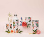 Lively Floral Cream - RIFLE PAPER CO X CORKCICLE, 16 oz. Tumbler - ELEGANTE VIRGULE CANADA, Canadian Gift, Fabric and Quilt Shop. Bottle, Thermos