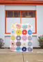 Flower Tile Quilt - THEN CAME JUNE, Palette Picks, FQ Bundle of 24 Fabrics - ELEGANTE VIRGULE CANADA, Canadian Quilt Fabric Shop, Quilting Cotton, Fat Quarter Bundle