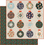 RIFLE PAPER CO, HOLIDAY CLASSICS II - Elegante Virgule Canada, Canadian Fabric Quilt Shop, Quilting Cotton