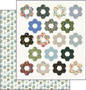 Hexie Blossom Quilt - RIFLE PAPER CO, CURIO - ELEGANTE VIRGULE CANADA, Canadian Fabric Quilt Shop, Quilting Cotton