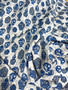 LIBERTY OF LONDON - IMARI A Blue 100% Cotton Tana Lawn, Per Half-Meter, Elegante Virgule Canada, CANADIAN SHOP. LIBERTY IN CANADA