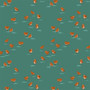 HEATHER ROSS Malibu,  Piper in Teal - ELEGANTE VIRGULE CANADA, CANADIAN FABRIC SHOP, Quilting Cotton