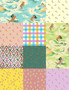 HEATHER ROSS Malibu,  FQ Bundle of 10 Fabrics - ELEGANTE VIRGULE CANADA