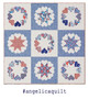 ANGELICA Quilt Kit in Liberty Carnaby, 72" x 72" (182 x 182 cm) - ELEGANTE VIRGULE CANADA, CANADIAN FABRIC SHOP, Quilting Cotton