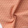 FABLEISM, Forest Forage HONEYCOMB in Persimmon - Elegante Virgule Canada, Canadian Fabric Online Shop, Quilt Shop, Quebec Quilting Woven Cotton, Yarn-Dyed, Fableism Fabrics in USA