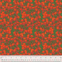 HEATHER ROSS Forestburgh,  Apples in Warm Red - ELEGANTE VIRGULE CANADA, CANADIAN FABRIC SHOP, Quilting Cotton