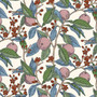 LIBERTY OF LONDON Quilting cotton, Conservatory Fruits Z in Pink, ELEGANTE VIRGULE, Canadian Fabric Shop