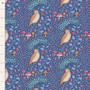 TILDA HIBERNATION, SleepyBird in Denim - Elegante Virgule Canada, Canadian Fabric Quilt Shop, Montreal, Quebec, Quilting Cotton