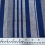 BLUEBERRY Stripe Madras 100% cotton, Width 60 inches (150 cm), Per Half-Meter., CANADIAN SHOP.  Elegante Virgule Canada