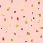 RIFLE PAPER CO, ORCHARD, Fruit in Blush - ELEGANTE VIRGULE CANADA, Canadian Fabric Quilt Shop, Quilting Cotton