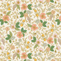 RIFLE PAPER CO, ORCHARD, Colette in Cream Metallic - ELEGANTE VIRGULE CANADA, Canadian Fabric Quilt Shop, Quilting Cotton