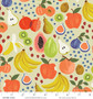 RIFLE PAPER CO, ORCHARD, Fruit Stand in Cream - ELEGANTE VIRGULE CANADA, Canadian Fabric Quilt Shop, Quilting Cotton