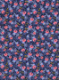 RIFLE PAPER CO, Les Fleurs ROSA in Navy - ELEGANTE VIRGULE CANADA, CANADIAN FABRIC SHOP, Quilting Cotton