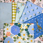 WILDFLORA, Morning Dew Bundle of 6 Fabrics - ELEGANTE VIRGULE CANADA