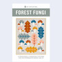 Pen and Paper Patterns, FOREST FUNGI Quilt Paper Pattern - ELEGANTE VIRGULE CANADA