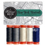 AURIFIL DESIGNER COLLECTION, New York Neutrals by Christopher  Thompson - 5 spools - ELEGANTE VIRGULE CANADA