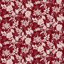 HENRY GLASS FABRICS - KIM DIEHL, Tranquility in Cranberry - ELEGANTE VIRGULE CANADA