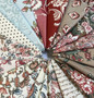 RILEY BLAKE DESIGNS, Jane Austen at Home, CASSANDRA - by the half-meter -  ELEGANTE VIRGULE CANADA, Canadian Fabric Quilt Shop, Quilting Cotton