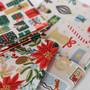 RIFLE PAPER CO, HOLIDAY CLASSICS II - Elegante Virgule Canada, Canadian Fabric Quilt Shop, Quilting Cotton