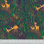 Windham Fabrics, Heather Ross, Night Visitor in Midnight WIDEBACK 108" - ELEGANTE VIRGULE CANADA