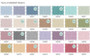 TILDA CHAMBRAY, FQ Bundle of 28 fabrics  (COMPLETE COLLECTION) - ELEGANTE VIRGULE CANADA