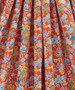 LIBERTY OF LONDON - CALIFORNIA B Orange 100% Cotton Tana Lawn, Per Half-Meter. CANADIAN SHOP. LIBERTY IN CANADA, Elegante Virgule, Quilting Shop