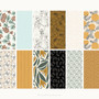 FELICITY FABRICS, Peaceful & Warm by Julia Khimich, FQ Bundle of 12 fabrics - ELEGANTE VIRGULE CANADA