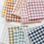 FABLEISM, Camp Gingham SMALL CHECKS - FQ Bundle of 11 Fabrics - Elegante Virgule Canada, Canadian Fabric Online Shop, Quilt Shop, Quilting Cotton Woven, Checkers, Yarn-dyed