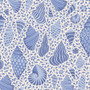 TILDA COTTON BEACH, Beach Shells in Blue - by the half-meter , Elegante Virgule Canada, Canadian Fabric Quilt Shop, Quilting Cotton